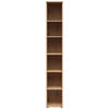 Regal Multi-Stauraum Typ 7 Eiche Artisan Nachbildung B/H/T: ca. 30x195x40 cm Multi-Stauraum Typ 7 - Eiche (30,00/195,00/40,00cm)
