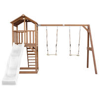 AXI Spielturm Beach Tower braun B/H/L: ca. 357x242x349 cm Beach Tower - braun/weiß (349,00/357,00/242,00cm) - AXI