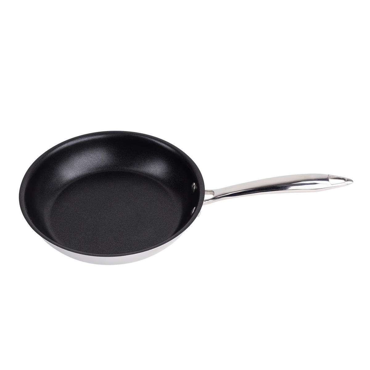 MASTERPRO Pfannenset PURE 3 silber Edelstahl PURE 3 - silber - MASTERPRO