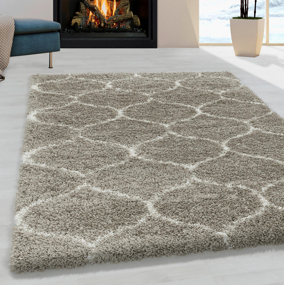 Ayyildiz Teppich SALSA beige B/L: ca. 200x290 cm SALSA - beige (200,00/290,00cm) - Ayyildiz