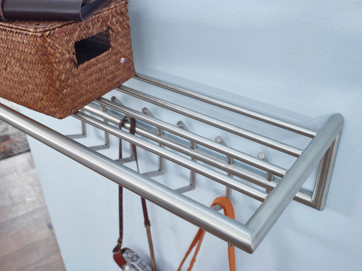 Garderobe matt B/H/T: ca. 74,5x39x19,5 cm Garderobe - (74,50/39,00/19,50cm) - Wohnling