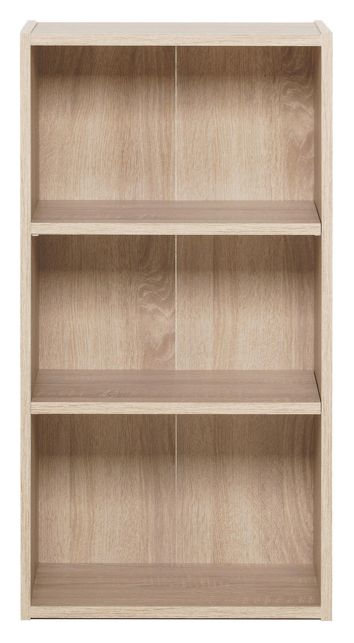 Regal Step 2 Eiche Sonoma Nachbildung B/H/T: ca. 41,5x78,5x25 cm Step 2 - Eiche (41,50/78,50/25,00cm)