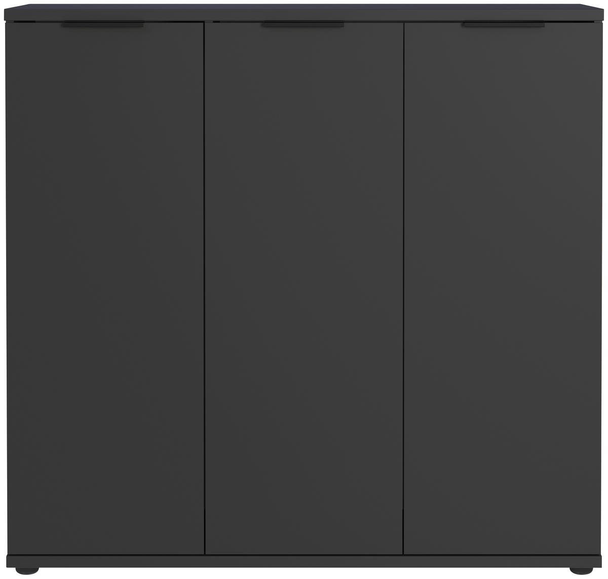 Garderobe 7879-547 B/H/T: ca. 143x200x37 cm 7879-547 - Eiche/Graphit (143,00/200,00/37,00cm) - Germania