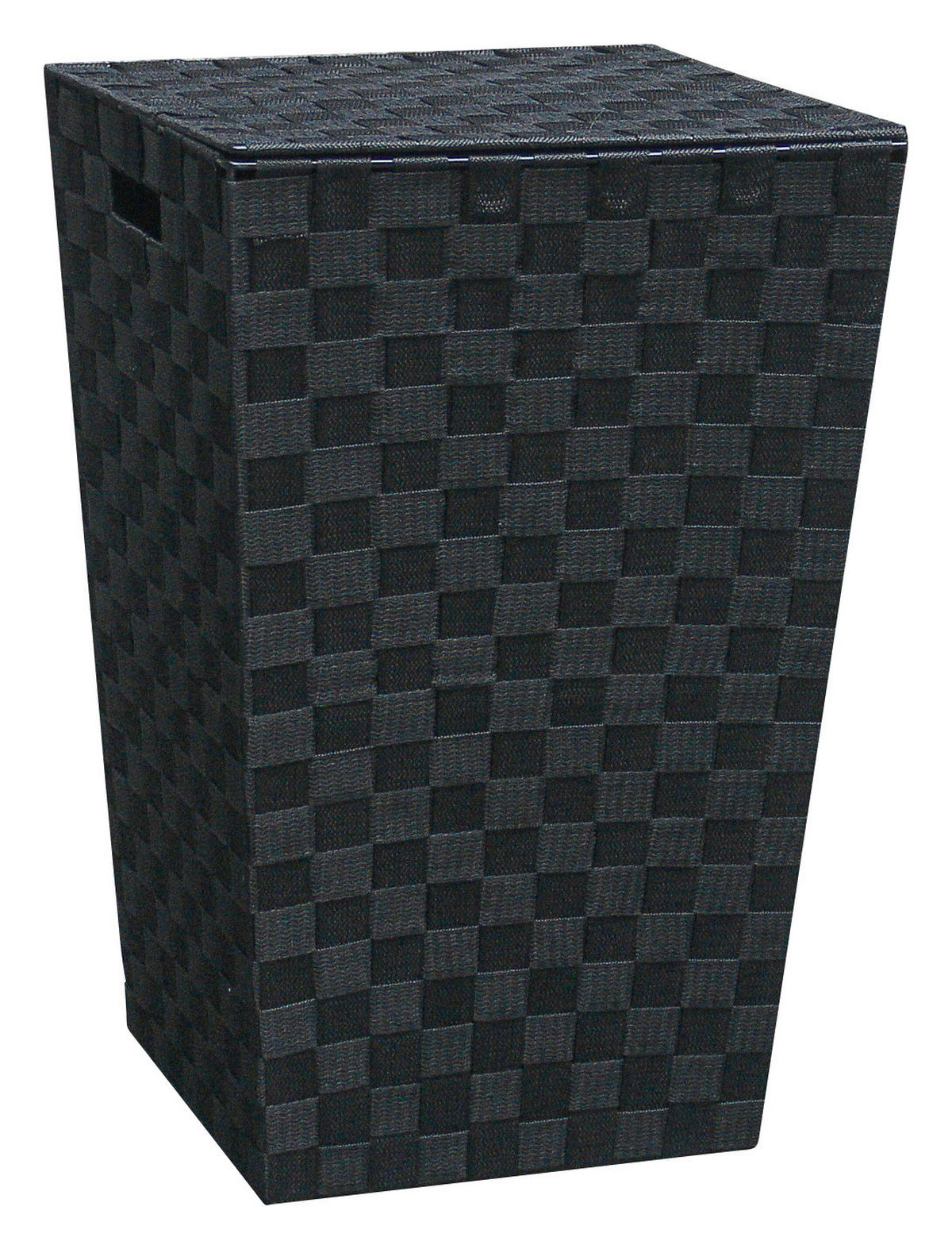 POCOline Wäschekorb schwarz Nylon B/H/L: ca. 31,5x52x33 cm Wäschekorb_Nylon - schwarz (33,00/31,50/52,00cm) - POCOline