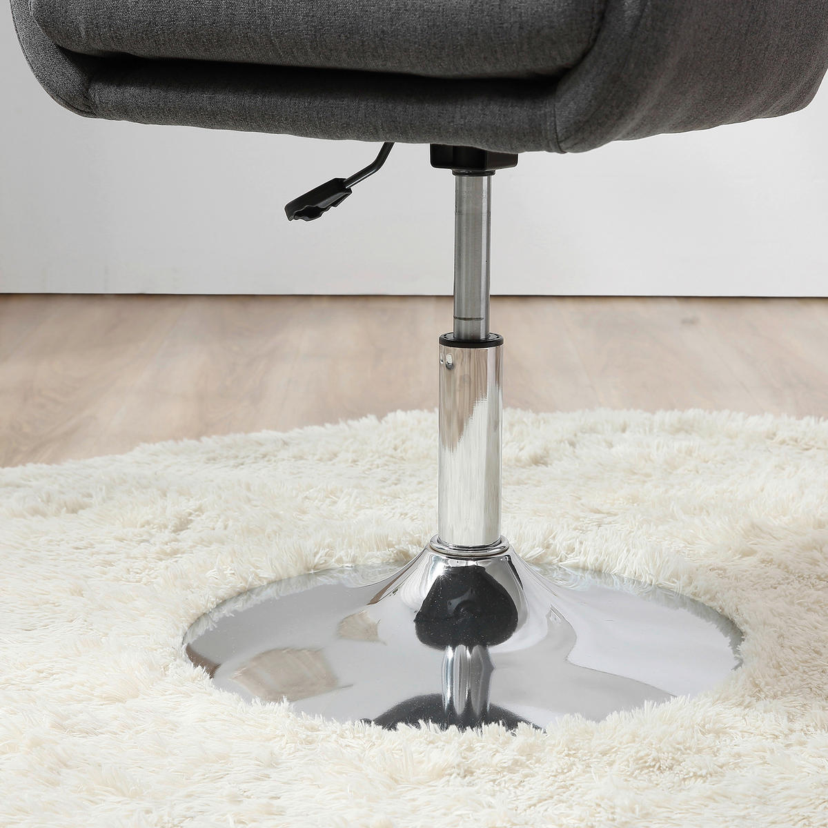 Hocker 833-757V01CG dunkelgrau 833-757V01CG - dunkelgrau (60,00/91,00/60,00cm) - HOMCOM