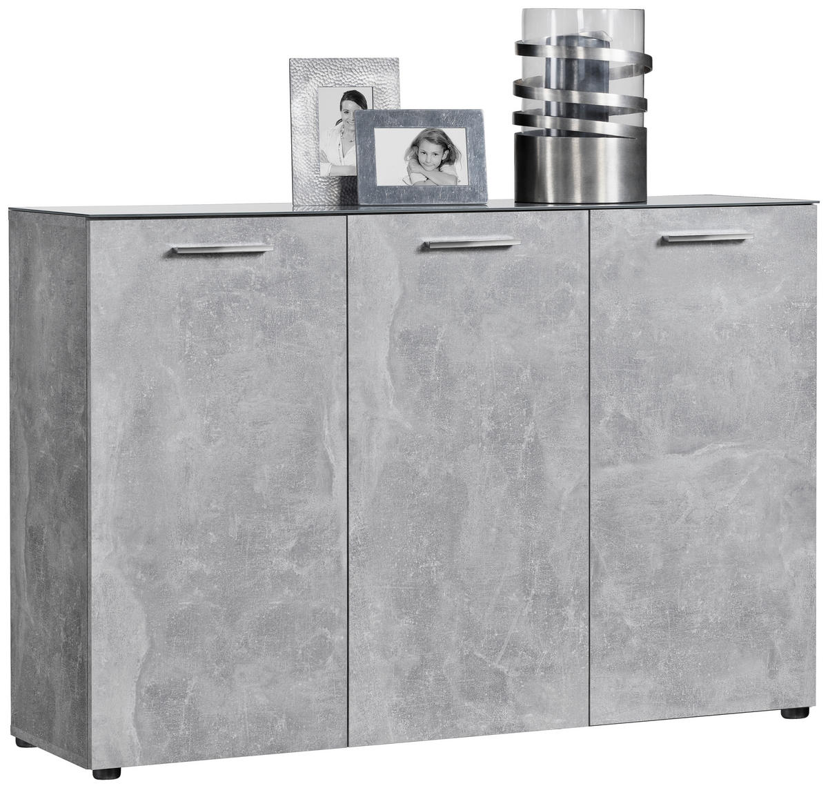 Kommode Rio Beton Optik B/H/T: ca. 120x83x35 cm Rio - Beton (120,00/83,00/35,00cm)