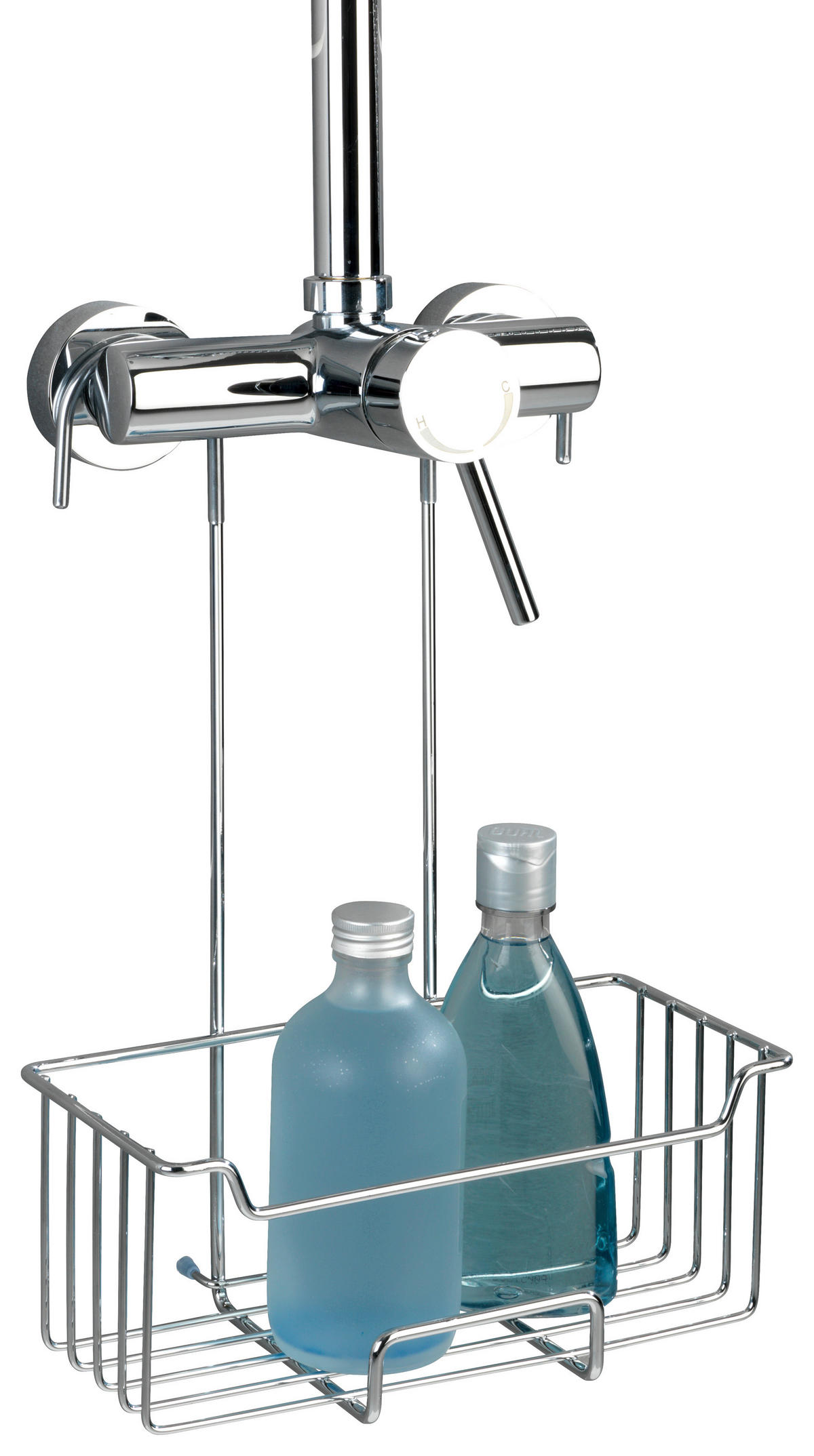 Dusch-Caddy Edelstahl Thermostat-Dusch-Caddy_Milo_Wenko - (25,00/36,00/14,00cm) - WENKO