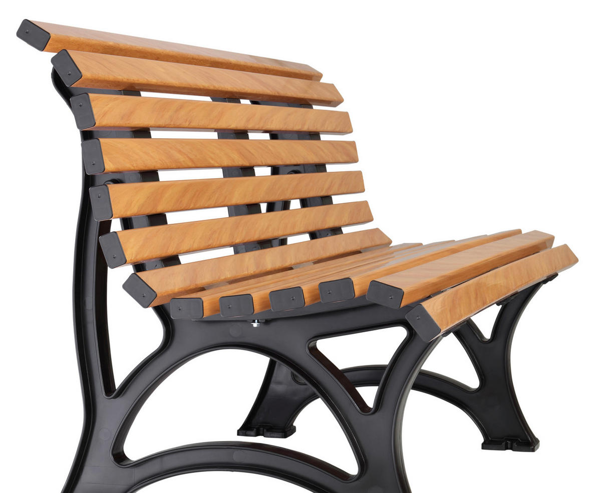 Blome-Tillmann Gartenbank Helgoland braun Kunststoff B/H/L: ca. 150x80x64 cm Helgoland - braun (64,00/150,00/80,00cm) - Blome-Tillmann