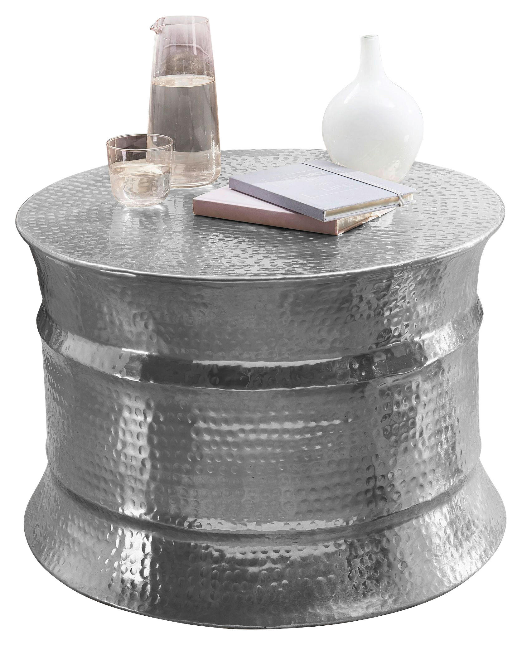 Couchtisch silber B/H/T: ca. 0x41x0 cm Couchtisch - silber (0,00/41,00/0,00cm) - Wohnling