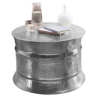 Couchtisch silber B/H/T: ca. 0x41x0 cm Couchtisch - silber (0,00/41,00/0,00cm) - Wohnling