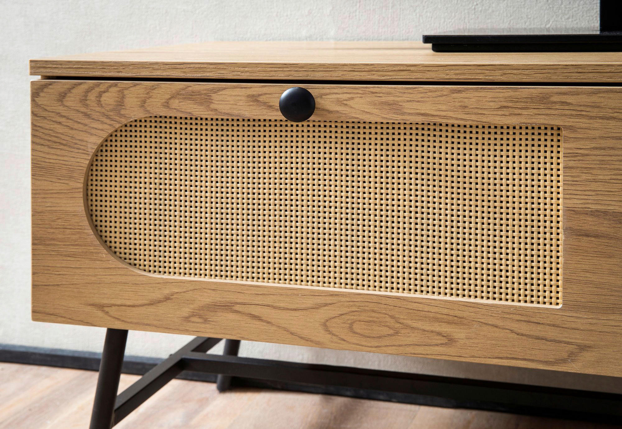 Thumbnail - Lowboard Eiche Optik B/H/T: ca. 100x45x40 cm