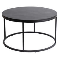 Couchtisch AMON schwarz B/H/T: ca. 53x46x53 cm AMON - schwarz (53,00/46,00/53,00cm) - WIPMEB