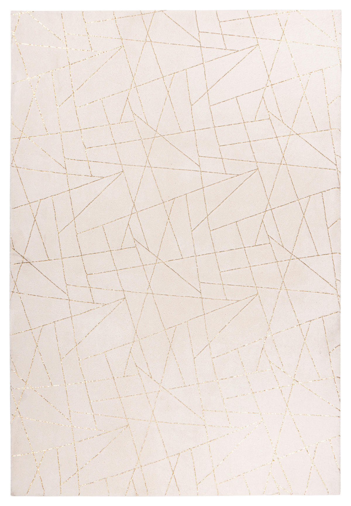 360Living Teppich Bijou gold B/L: ca. 120x170 cm Bijou - gold/creme (120,00/170,00cm) - 360Living