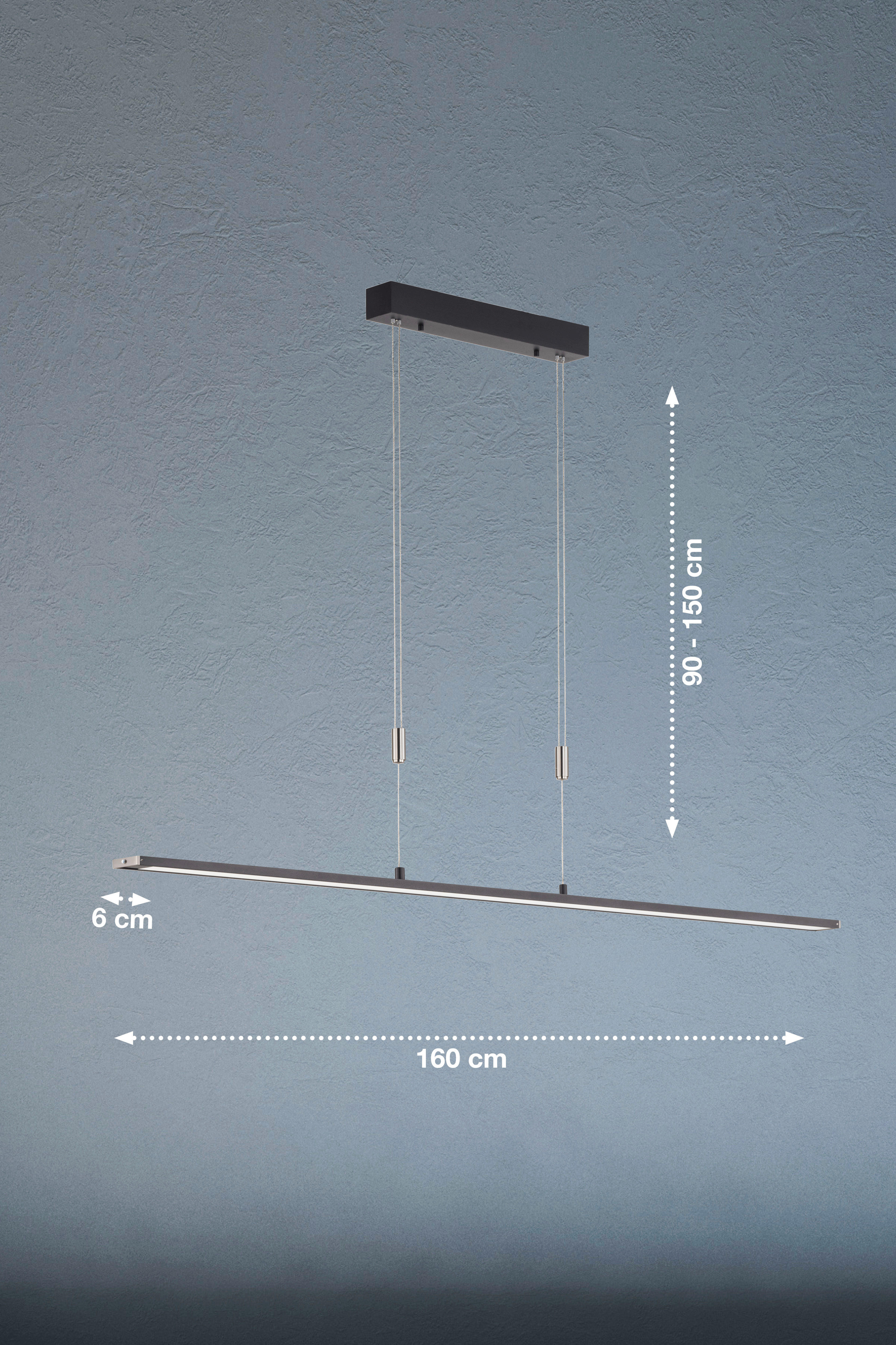 Fischer & Honsel LED-Pendelleuchte 6...