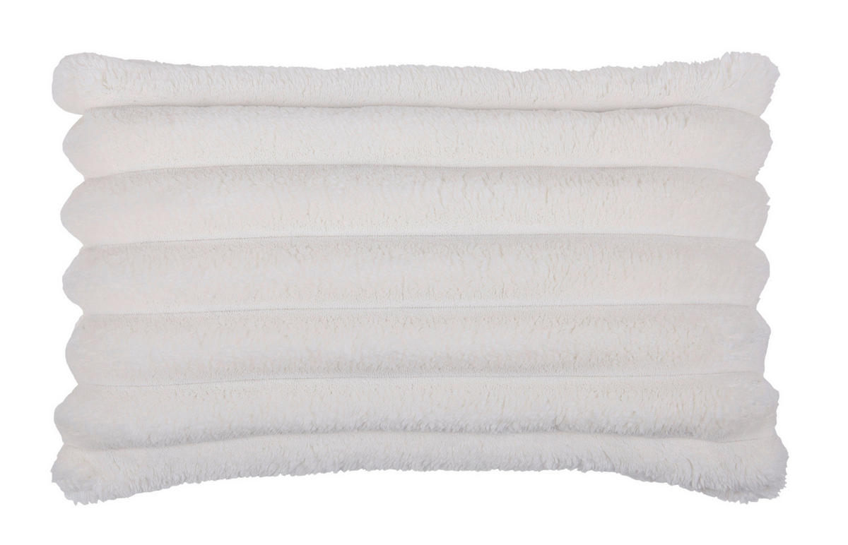 Dekokissen Dekokissen_Luxus 30x50cm offwhite - offwhite (50,00/30,00cm)