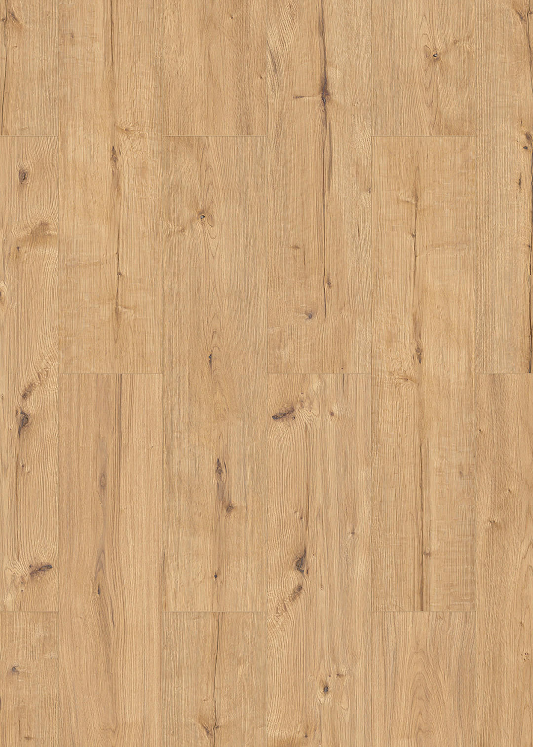 Laminatboden Eiche beige ca. 2,158 m² im Paket Eiche Greige B/S: ca. 28x0,8 cm