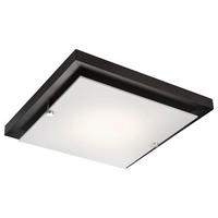 Lamkur Deckenleuchte PEDRO 26985 natur Holz Glas H/L: ca. 6,5x30 cm E27 1 Brennstellen Pedro - natur (30,00cm) - Lamkur