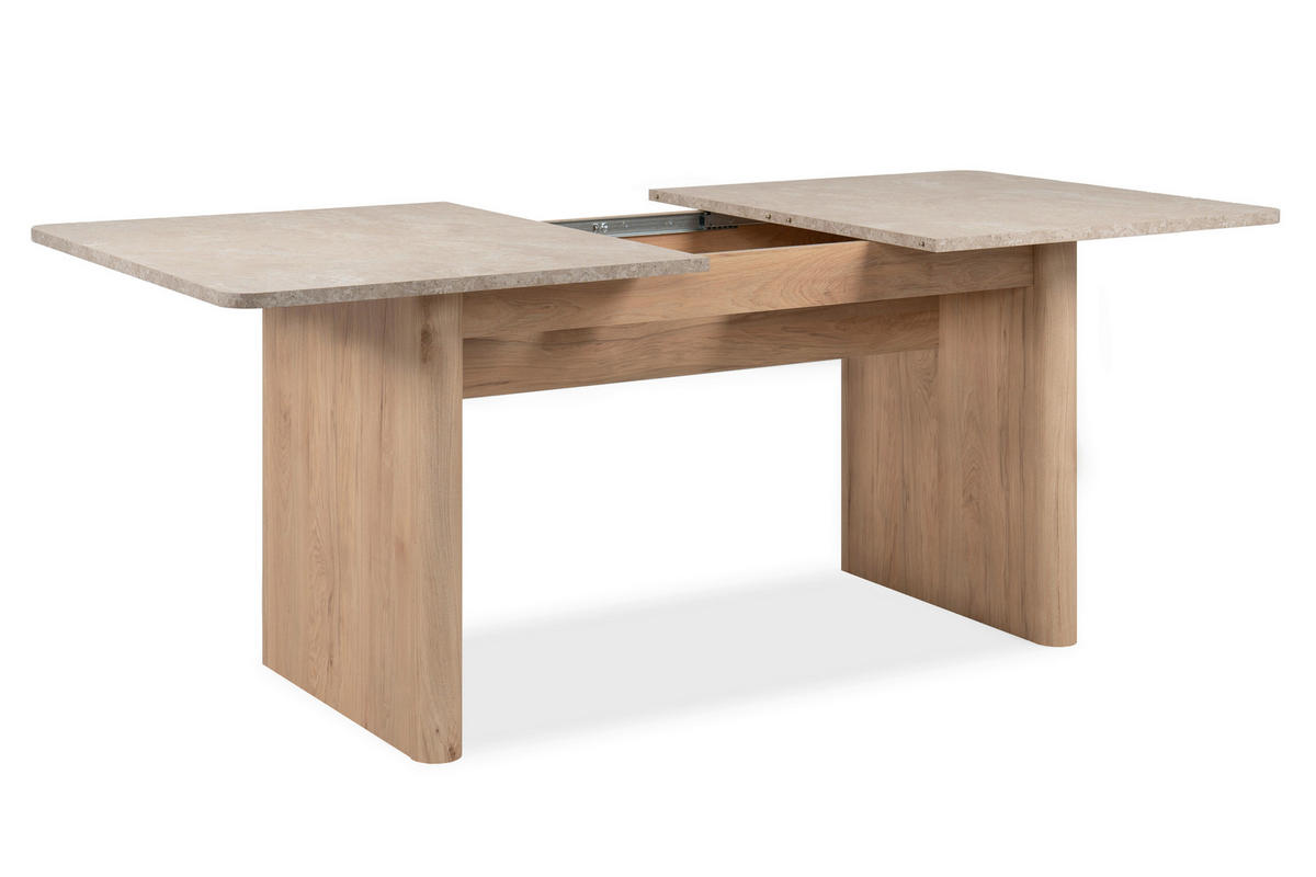 Esstisch Sai Stein Optik natur T: ca. 90 cm Sai - natur (90,00cm)