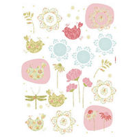 Komar Wandtattoo Patchwork  Patchwork B/L: ca. 50x70 cm Patchwork - (50,00/70,00cm) - Komar