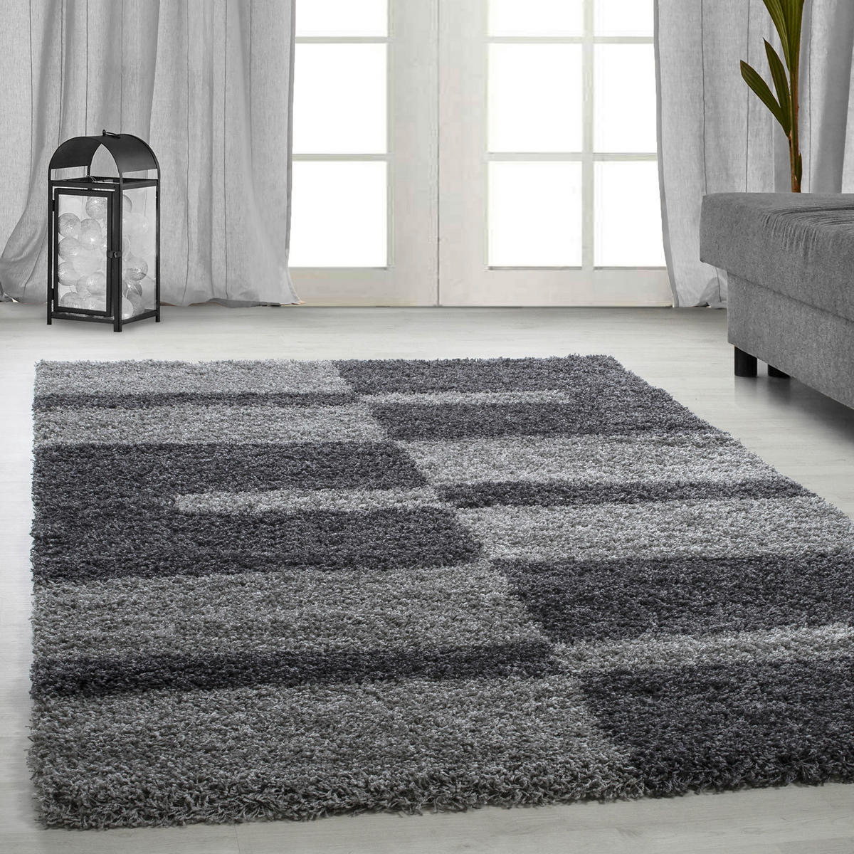 Ayyildiz Teppich GALA grau B/L: ca. 60x110 cm GALA - grau (60,00/110,00cm) - Ayyildiz