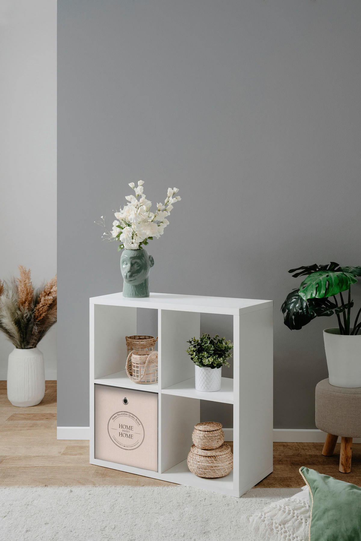 Raumteiler Max weiß B/H/T: ca. 73x73x33 cm Max - weiß (73,00/73,00/33,00cm)