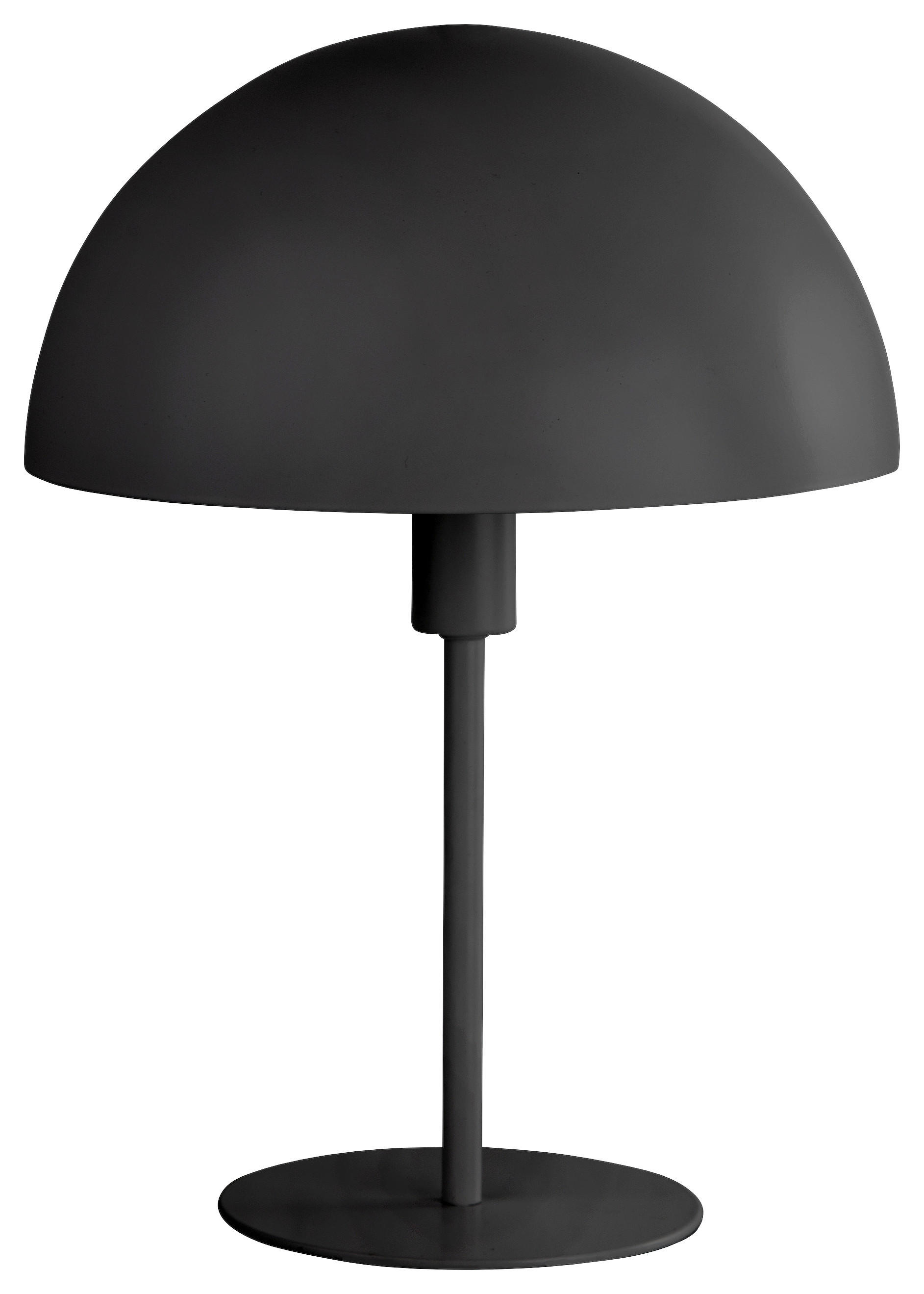 Nowa Tischleuchte 51530108 schwarz Metall H/D: ca. 35x25 cm E27 1 Brennstellen MEIKE - schwarz (25,00/35,00cm) - Nowa