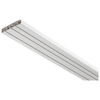 Gardinenschiene weiß Kunststoff L: ca. 210 cm 3.0 Läufe Schiene_Hohlkammer_3lfg. - weiß (210,00cm) - Boviva