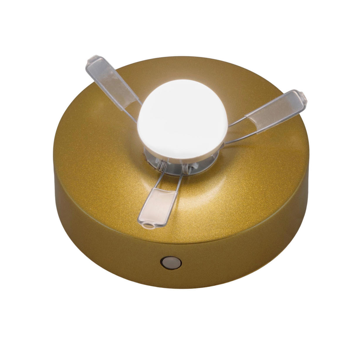 Näve Leuchten Tischleuchte 5305558 gold Rauch Metall Glas B/H/T: ca. 14x23x14 cm 1 Brennstellen Luise - gold/Rauch (14,00/23,00/14,00cm) - Näve Leuchten