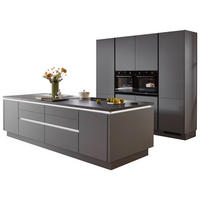 nobilia Doppelblock Senso Schiefergrau Lack Premium Matt B/H/T/L: ca. 310x216x60x248,2 cm Senso - Schiefergrau (248,20/310,00/216,00cm) - nobilia