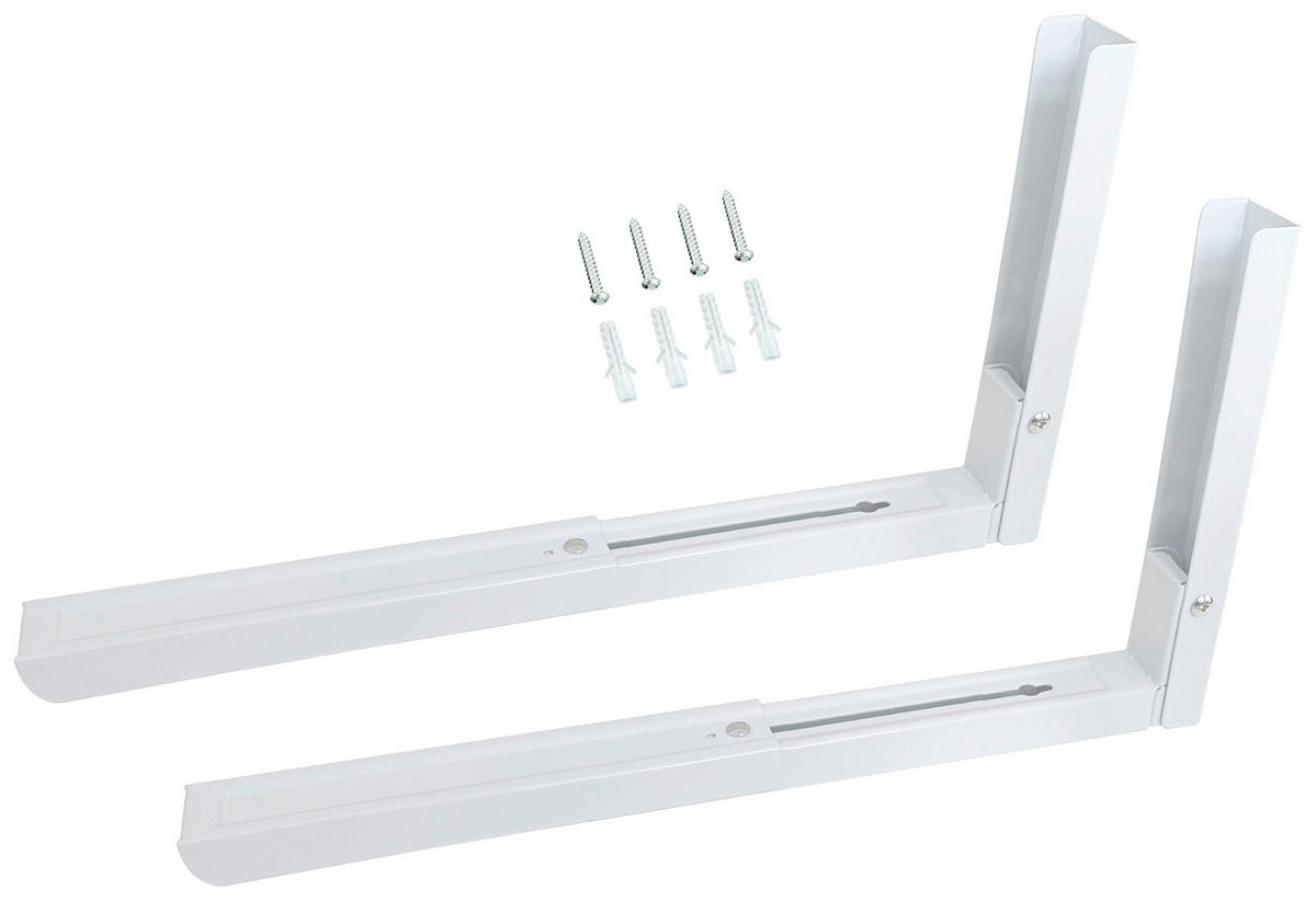 Mikrowellenhalter weiß Mikrowellenhalter weiß - weiß