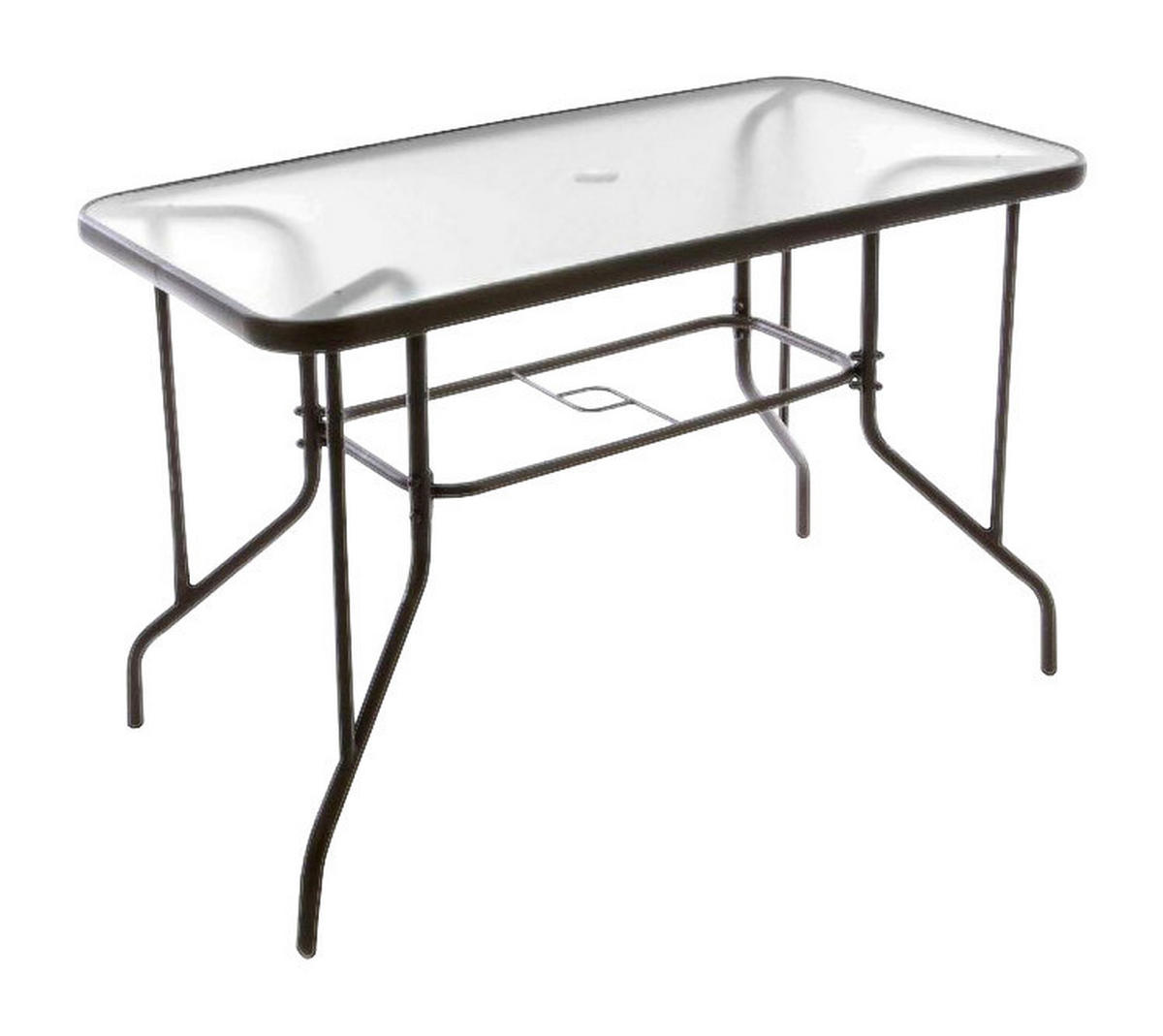 VCM Gartensitzgruppe braun Stahl B/H/T: ca. 53x73x60 cm Gartensitzgruppe_5tlg. - braun (53,00/73,00/60,00cm) - VCM