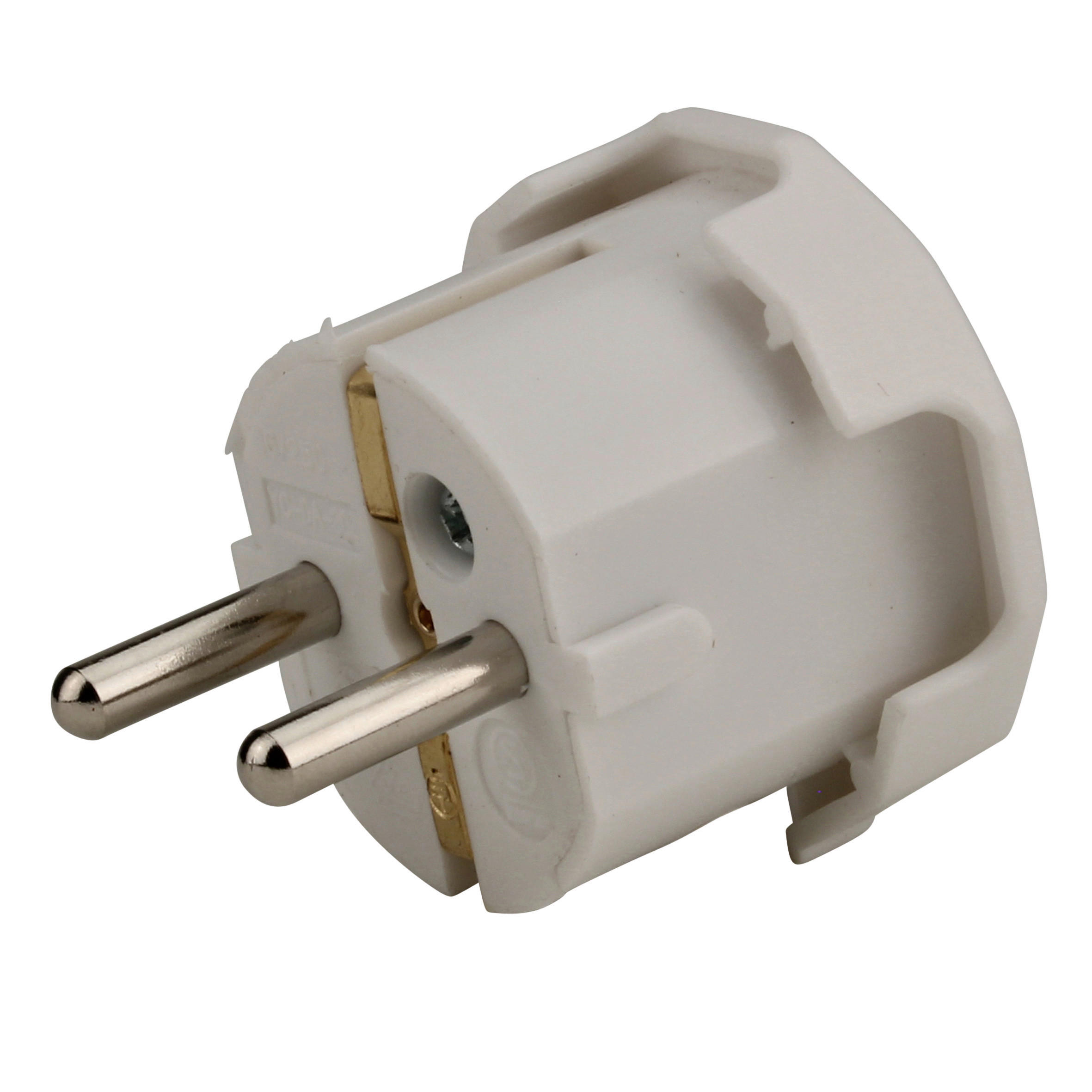 UniTec Schuko-Stecker weiß Schuko-Stecker - weiß - UniTec