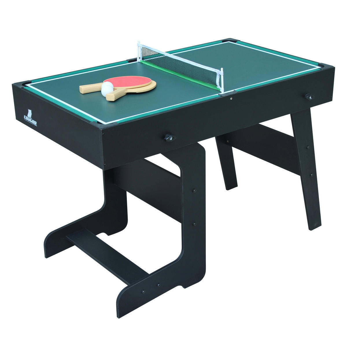 Cougar Multispieltisch All-in-One B/H/T: ca. 61x81x119 cm All-in-One - schwarz (61,00/81,00/119,00cm) - Cougar