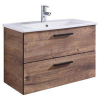 Waschbeckenunterschrank Quickset 374 Eiche Ribeck Nachbildung B/H/T: ca. 75x53x45 cm Quickset 374 - Eiche (75,00/53,00/45,00cm) - Pelipal