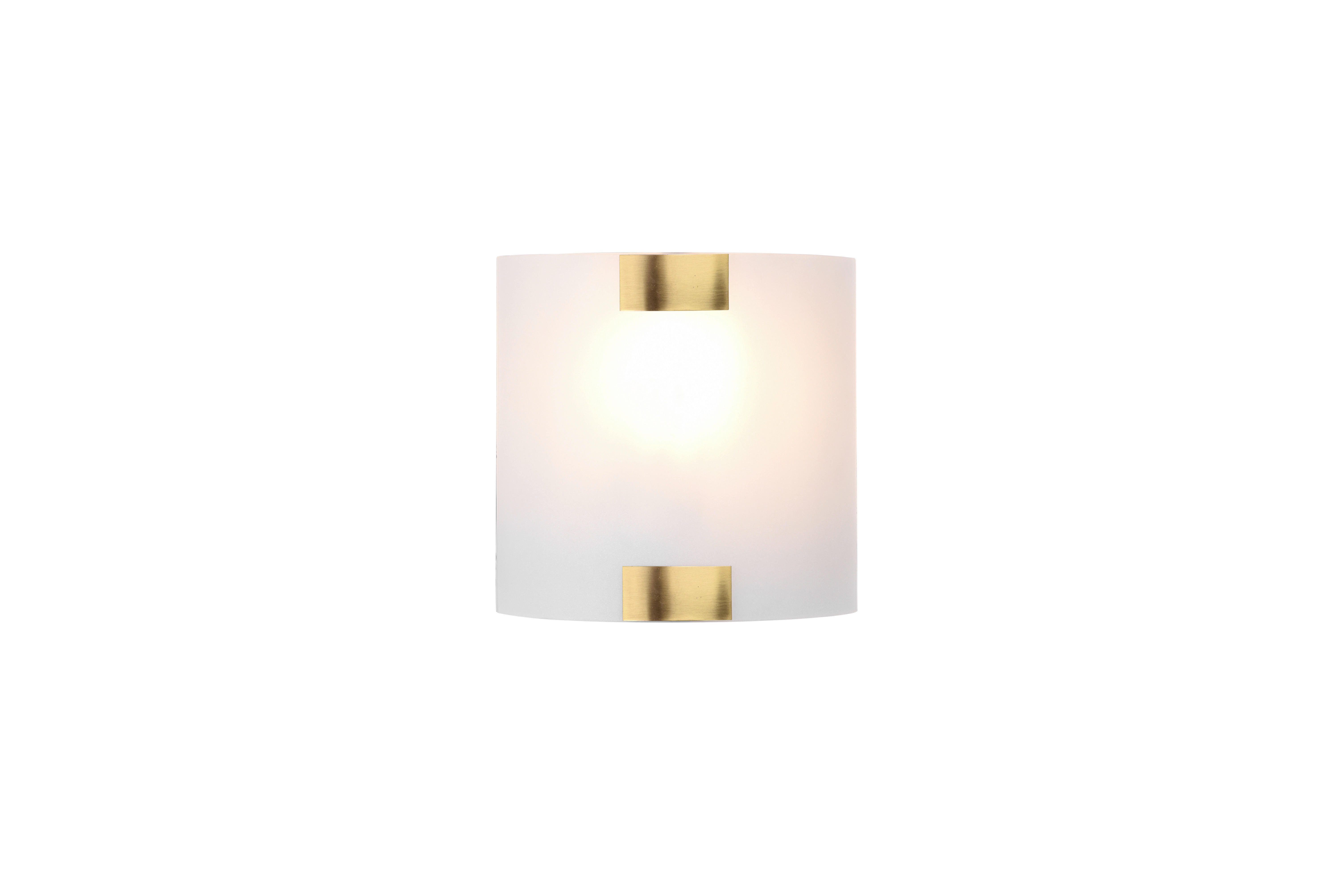 TRIO Wandleuchte 212700104  Pura altmessing Metall B/H/T: ca. 20x20x7 cm E27 1 Brennstellen Pura - altmessing (20,00/20,00/7,00cm) - Trio