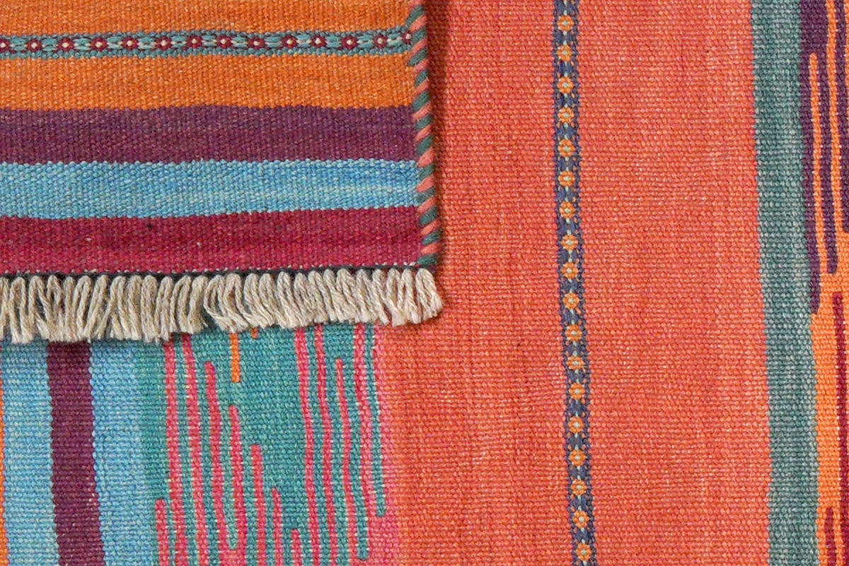 PersaTepp Teppich Kelim Gashgai multicolor B/L: ca. 63x207 cm Kelim Gashgai - multicolor (63,00/207,00cm) - PersaTepp