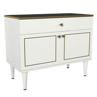 Kommode Ravenna weiß Marmoroptik B/H/T: ca. 90x76x44,8 cm Ravenna - weiß/Marmoroptik (90,00/76,00/44,80cm) - moebel17
