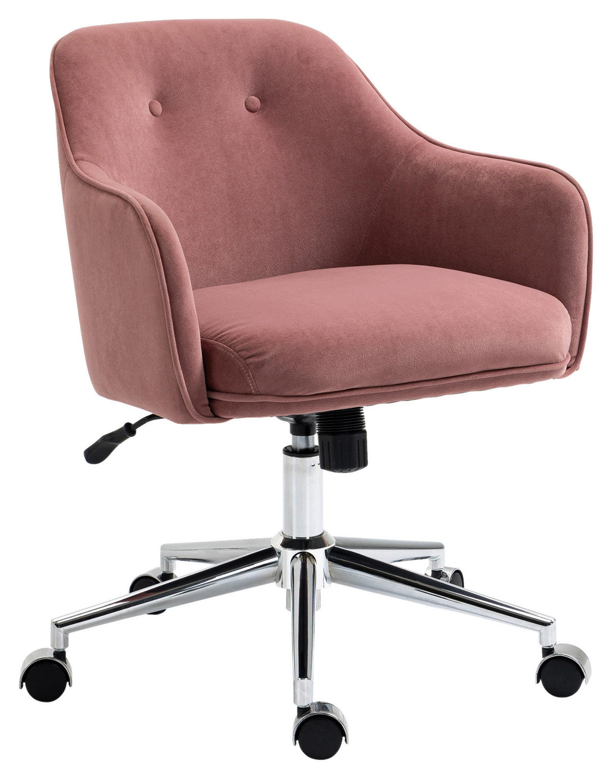 Drehstuhl 921-459RD rot 921-459RD - rot (61,00/80,50/59,00cm) - Vinsetto