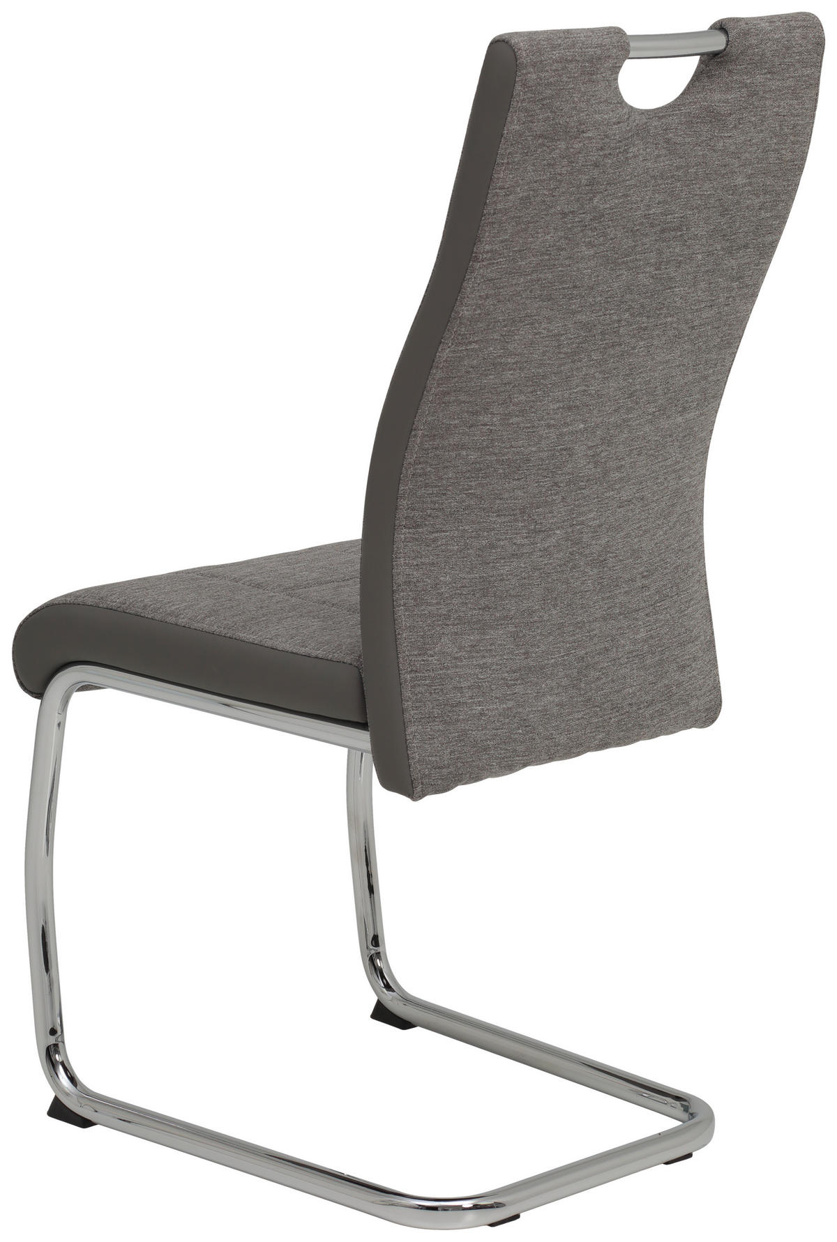 Schwingstuhl Alina 2er Set grau Chrom Alina 2er Set - Chrom/grau - Hela