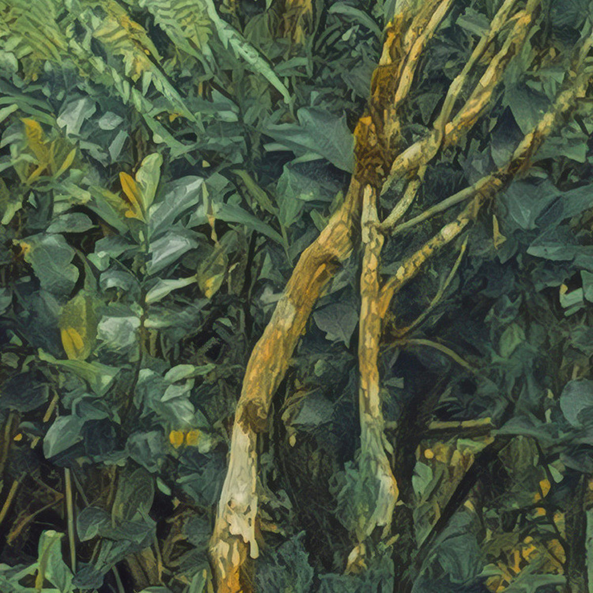 Komar Fototapete Jungle Lands B/L: ca. 400x250 cm Jungle Lands - (400,00/250,00cm) - Komar