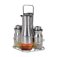 SCHÄFER Menageset silber Stahl Menage_4erSet - silber - SCHÄFER
