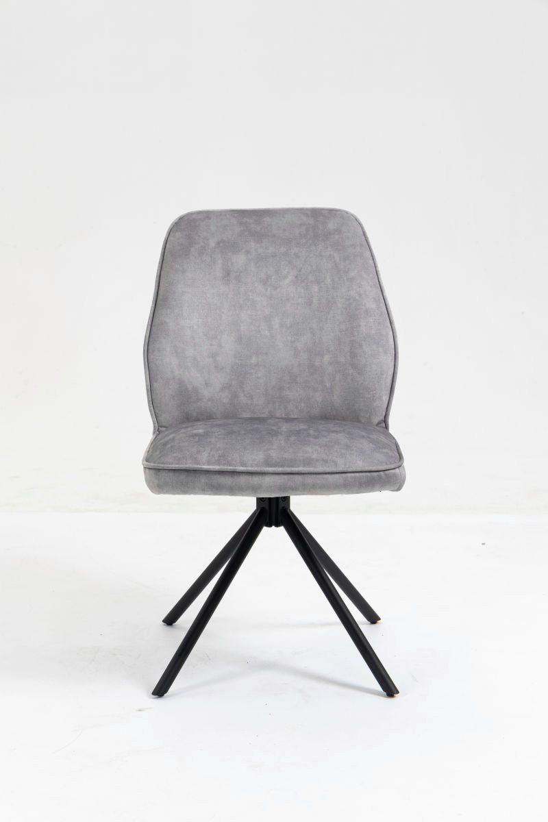 Stuhl Mailand grau Microfaser B/H/T: ca. 53x89x64 cm Mailand - grau (53,00/89,00/64,00cm)