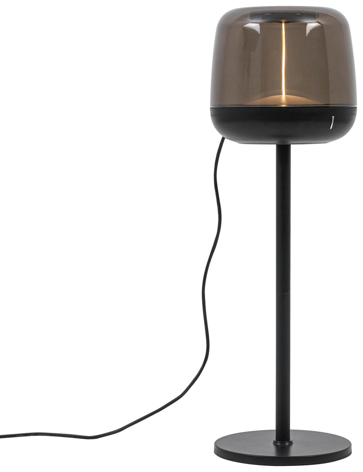 Tischleuchte schwarz H/D: ca. 37x11,5 cm Akku-Tischleuchte_Motion schwarz - schwarz (11,50/37,00cm) - Nolo Lighting