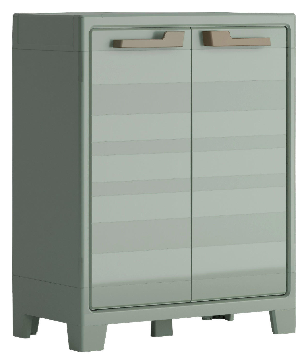 Keter Planet Outdoor Opbergkast laag - 1 plank | Leen Bakker