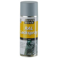Super-Nova Lackspray Silbergrau matt ca. 0,4 l Lackspray 400ml - Silbergrau (400ml) - Super-Nova