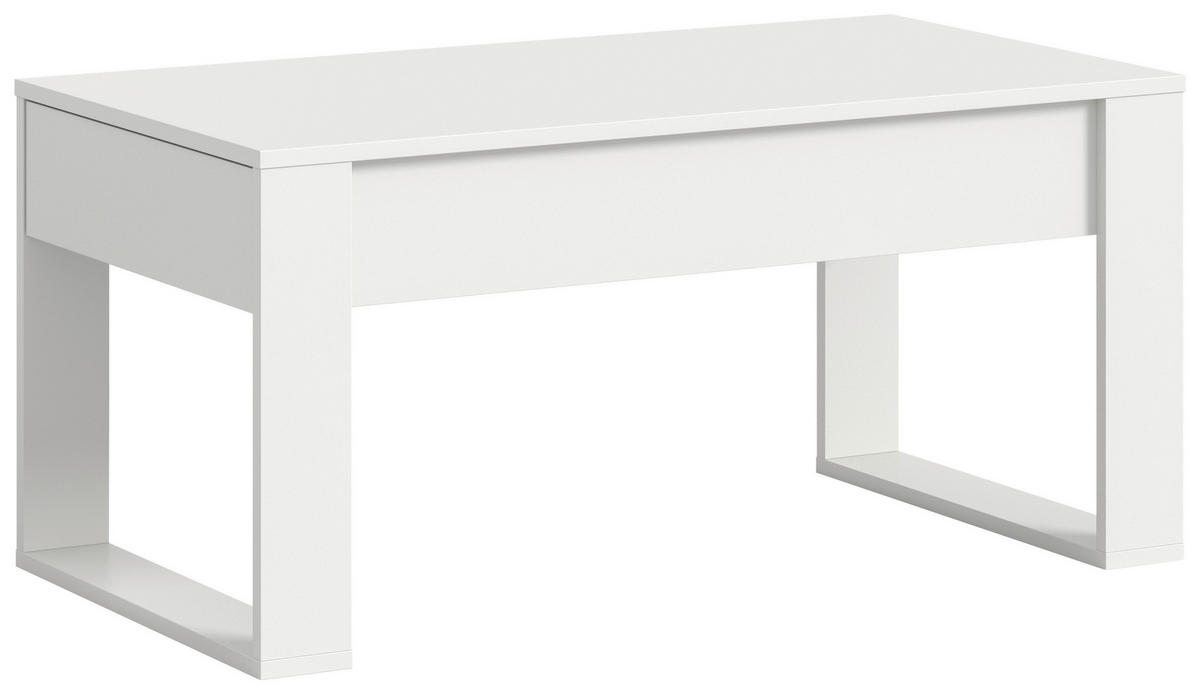 Couchtisch Malmö weiß B/H/T: ca. 110x52x60 cm Malmö - weiß (110,00/52,00/60,00cm) - xonox.home