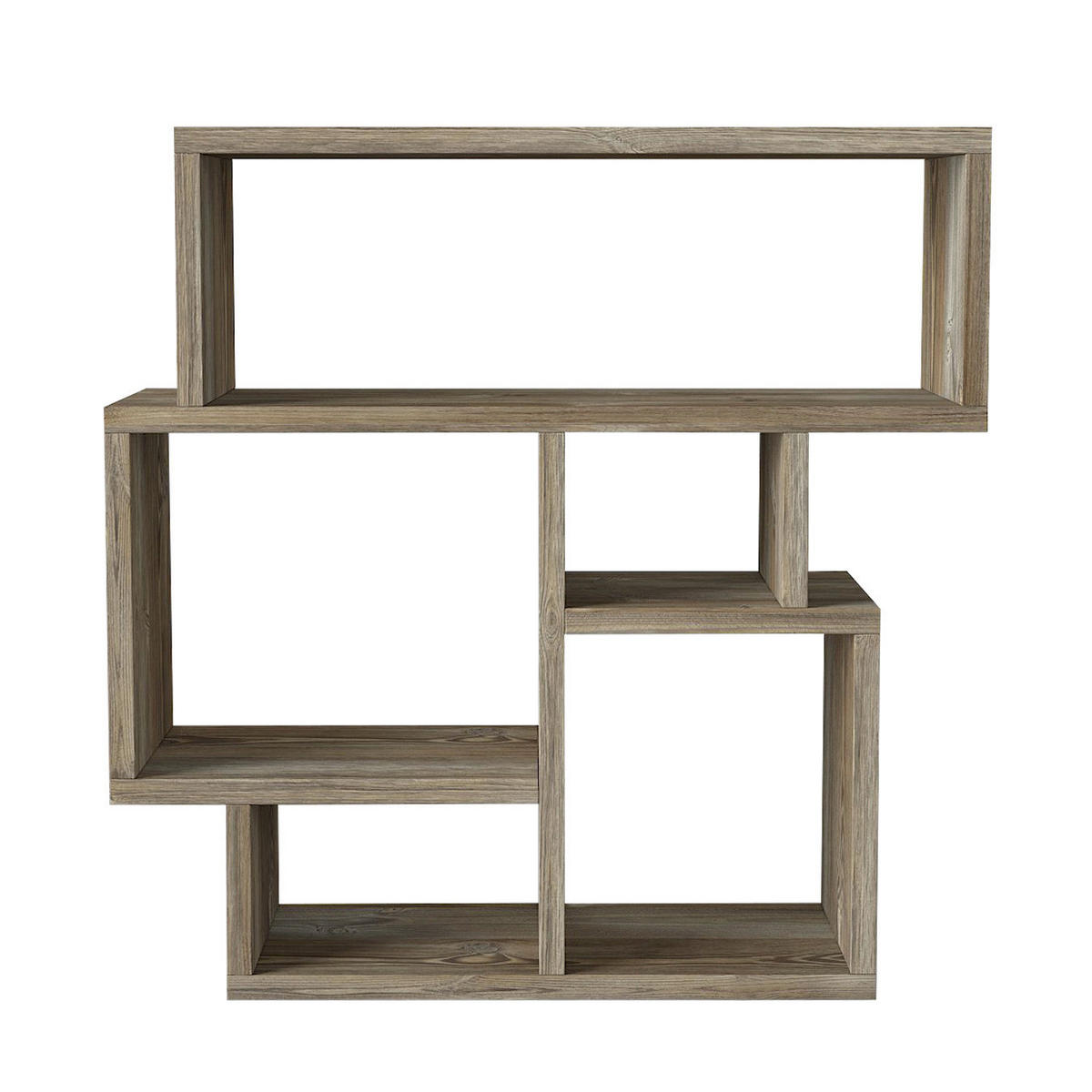 Beistelltisch Lanza walnuss Nachbildung Spanplatte B/H/T: ca. 55x60x22 cm Lanza - walnuss (55,00/60,00/22,00cm) - moebel17