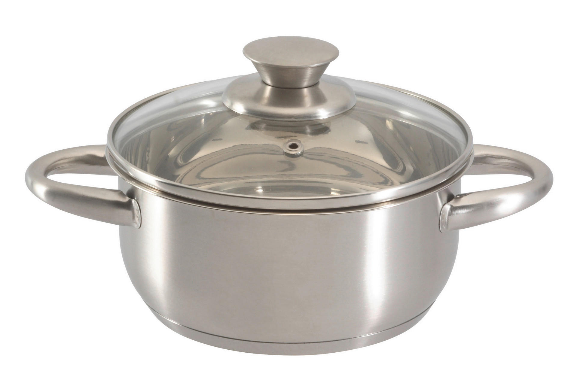 POCOline Kochtopf silber Edelstahl D: ca. 16 cm Kochtopf - silber (16,00cm) - POCOline