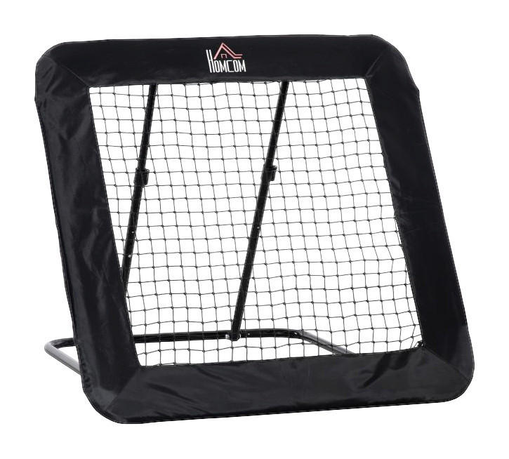 HOMCOM Rebounder mit Bodennagel schwarz B/H/L: ca. 118x120x128 cm Rebounder - schwarz (128,00/118,00/120,00cm) - HOMCOM