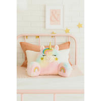 Bettsitzkissen Bettsitzkissen_Einhorn 66x37x48cm - Multi/rosa (66,00/48,00/37,00cm)